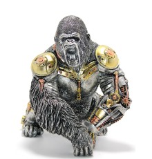Steampunk Polyester King Kong Figürü