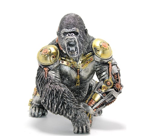 Steampunk Polyester King Kong Figürü Steampunk Polyester King Kong Figürü