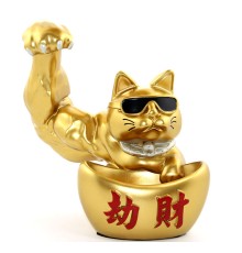 Polyester Şanslı Kedi Figürü Model 1