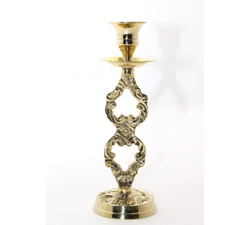 Tekli Pirinç Şamdan Model 4