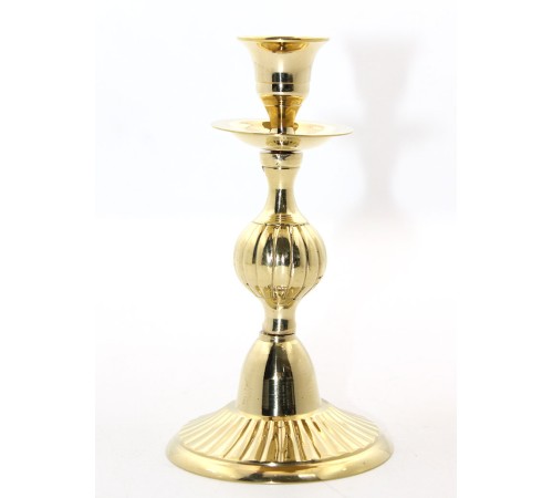 Tekli Pirinç Şamdan Model 3