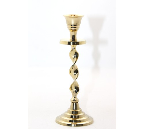 Tekli Pirinç Şamdan Model 2