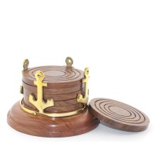 Pirinç Çapalı Bardak Altı Model 1