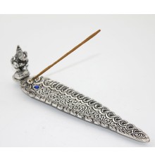 Metal Kayık Ganeşa Tütsülük Model 4