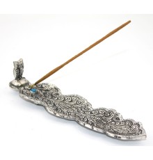 Metal Kayık Baykuş Tasarımı Tütsülük Model 2