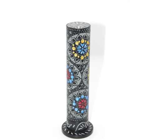 Obsidian Taşı İşlemeli Kule Tütsülük Model 6 Obsidian Taşı İşlemeli Kule Tütsülük Model 6