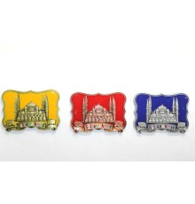 Yöresel Sultanahmet Magnet Kare Tasarım