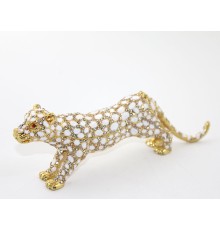 Swarovski Taşlı Tekli Leopar Model 5