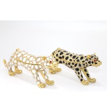 Swarovski Taşlı Tekli Leopar Model 1