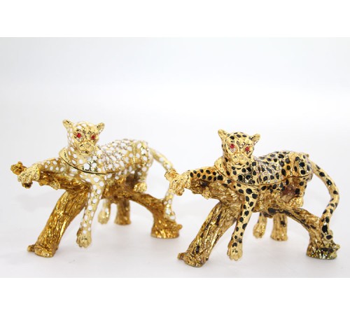 Swarovski Taşlı Tekli Leopar Model 3 Swarovski Taşlı Tekli Leopar Model 3