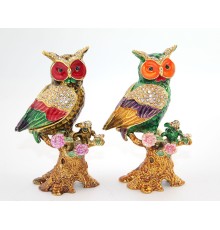 Swarovski Taşlı Tekli Baykuş