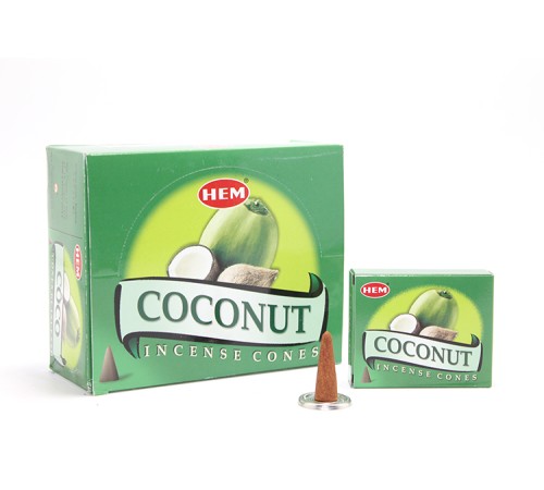 Coconut Aromalı Konik Tütsü Coconut Aromalı Konik Tütsü
