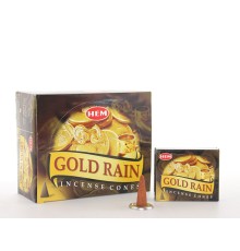 Gold Rain Aromalı Konik Tütsü