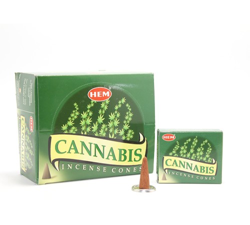 Cannabis Aromalı Konik Tütsü