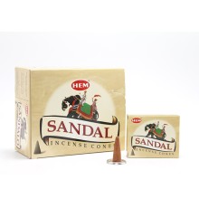 Sandal Aromalı Konik Tütsü