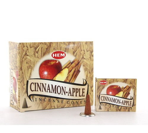 Cinnamon Apple Aromalı Konik Tütsü Cinnamon Apple Aromalı Konik Tütsü