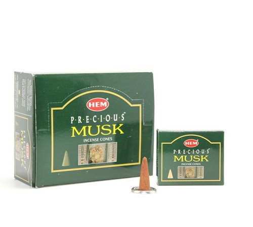 Precious Musk Aromalı Konik Tütsü Precious Musk Aromalı Konik Tütsü