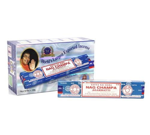 Satya Nag Champa Aromalı Çubuk Tütsü Satya Nag Champa Aromalı Çubuk Tütsü