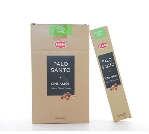 Hem Organic Blend Series Palo Santo Cinnamon Masala Aromalı Çubuk Tütsü Hem Organic Blend Series Palo Santo Cinnamon Masala Aromalı Çubuk Tütsü