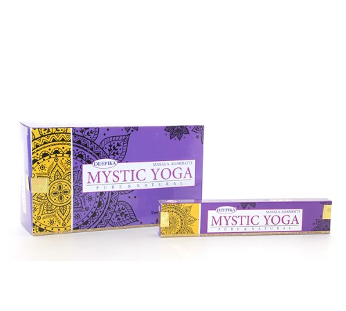Deepika Mystic Yoga Aromalı Çubuk Tütsü Deepika Mystic Yoga Aromalı Çubuk Tütsü