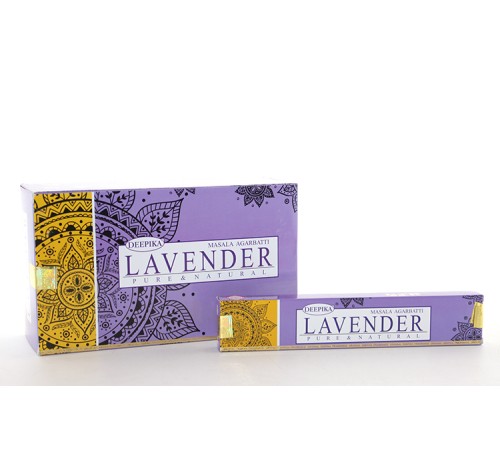 Deepika Lavender Aromalı Çubuk Tütsü Deepika Lavender Aromalı Çubuk Tütsü