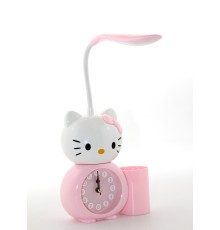 Hello Kitty Masa Lambası Saat Ve Kalemlik