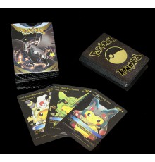 Pokemon Oyun Kartı Metalik Siyah Deste