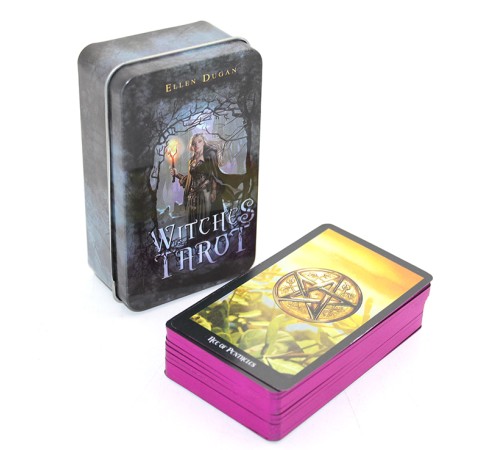 Metal Kutulu Tarot Kartı Witches Tarot Metal Kutulu Tarot Kartı Witches Tarot