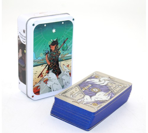 Metal Kutulu Tarot Kartı White Numen Metal Kutulu Tarot Kartı White Numen