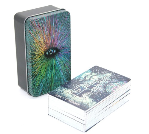 Metal Kutulu Tarot Kartı Prisma Metal Kutulu Tarot Kartı Prisma