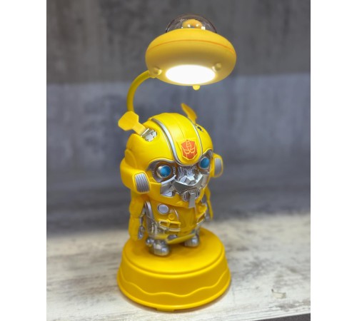 Transformers Masa Üstü Lamba USB Şarjlı Bumblebee Model Transformers Masa Üstü Lamba USB Şarjlı Bumblebee Model