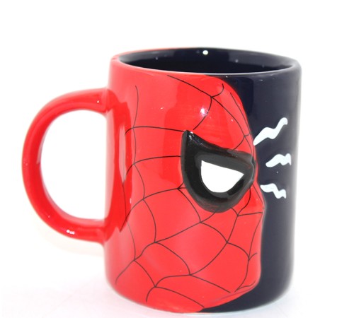 Porselen Spiderman Kupa Bardak Porselen Spiderman Kupa Bardak