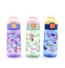 Renkli Pipetli Suluk 600 Ml