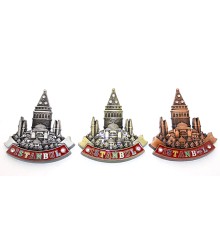 İstanbul Temalı Metal Magnet Model 1