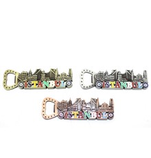 İstanbul Temalı Metal Magnet ve Açacak Model 3