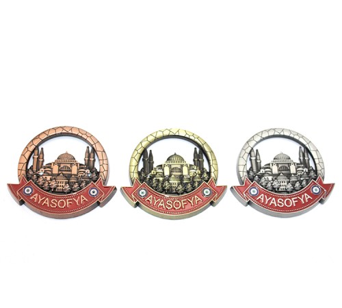 İstanbul Temalı Metal Magnet Model 4