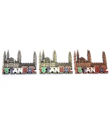 İstanbul Temalı Metal Magnet Model 5