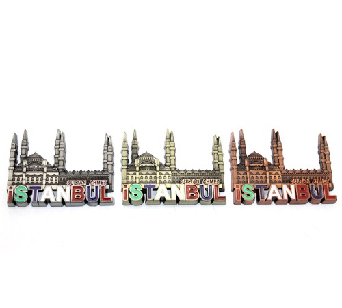 İstanbul Temalı Metal Magnet Model 5