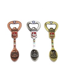 İstanbul Temalı Metal Magnet Ve Açacak Kaşık Tasarımlı