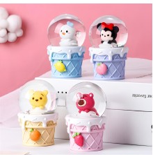 Mickey Mouse Işıklı Kar Küresi Model 1