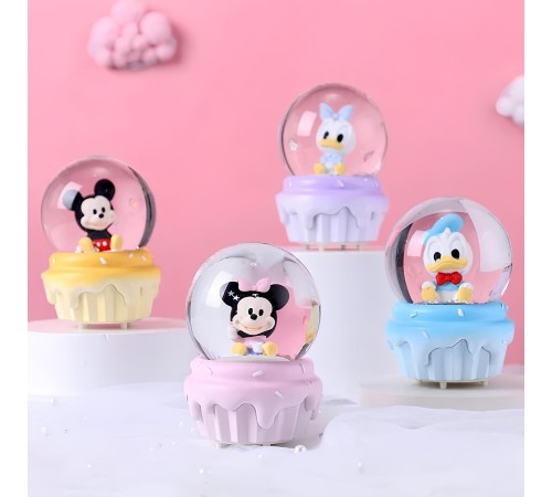 Mickey Mouse Işıklı Kar Küresi Model 2
