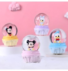 Mickey Mouse Işıklı Kar Küresi Model 4