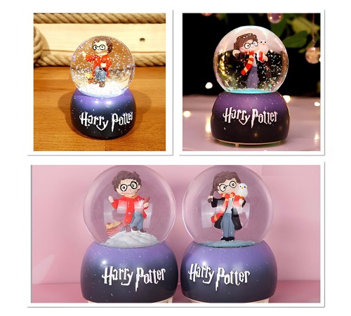 Harry Potter Üflemeli Işıklı Müzikli Kar Küresi Orta Boy Harry Potter Üflemeli Işıklı Müzikli Kar Küresi Orta Boy