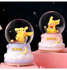 Pokemon Üflemeli Işıklı Müzikli Kar Küresi Orta Boy