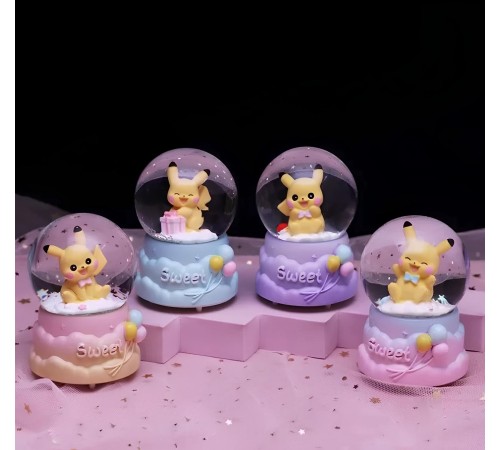 Pokemon Işıklı Kar Küresi 9 Cm Pokemon Işıklı Kar Küresi 9 Cm