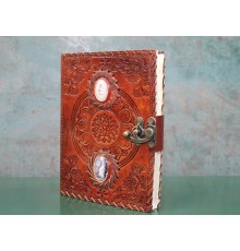 Taşlı Deri Defter Model 2