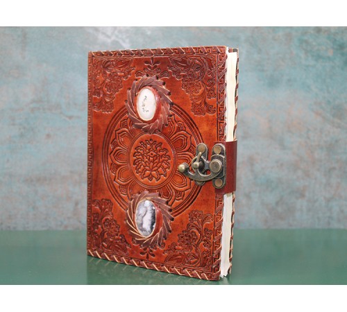 Taşlı Deri Defter Model 2 Taşlı Deri Defter Model 2
