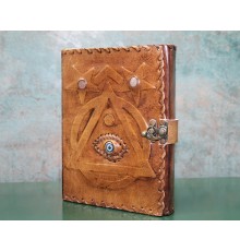 Taşlı Deri Defter Model 1