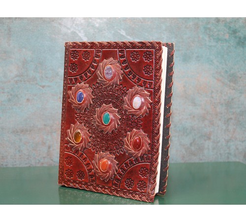 Taşlı Deri Defter Model 7 Taşlı Deri Defter Model 7