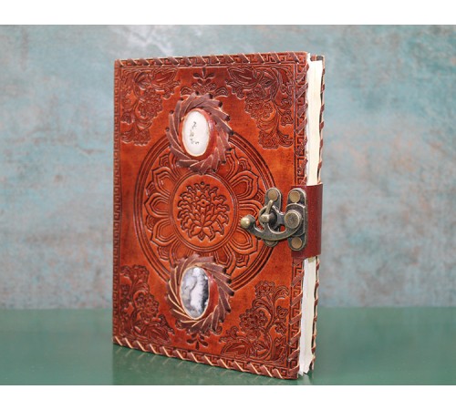 Taşlı Deri Defter Model 9 Taşlı Deri Defter Model 9